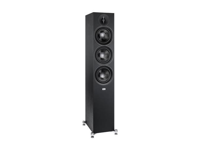 ELAC Debut 3.0 DF63-BK Floorstanding Speaker, Black Ash (Each) - 1 Aluminum Dome Tweeter, 6.5 Aramid Fiber Midrange & Dual 6.5 Aramid Fiber Woofers...
