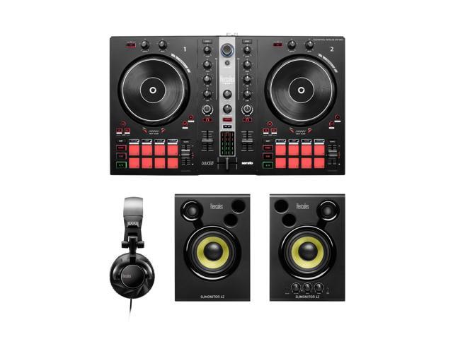 Hercules DJ Essentials Kit All-in-One Kit to Learn to DJ Software and Tutorials Included