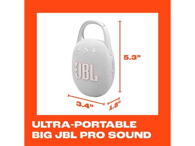 JBL - Clip 5 Portable Bluetooth Speaker - 2024 - White - image 12