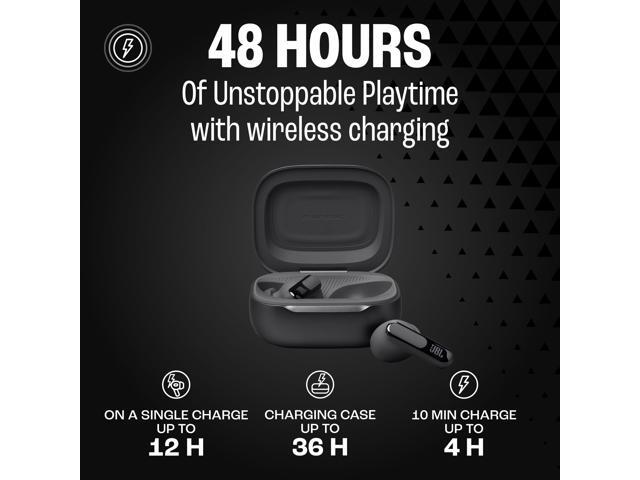 JBL - Live Beam 3 True Wireless Noise Cancelling Earbuds - 2024 - Black - image 11