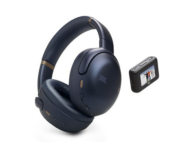 JBL Tour One M3 Smart Tx - Wireless Over-Ear Noise Cancelling Headphones with Smart Transmitter, Hi-Res Audio (3.5mm or USB-C), Spatial 360 Sound...