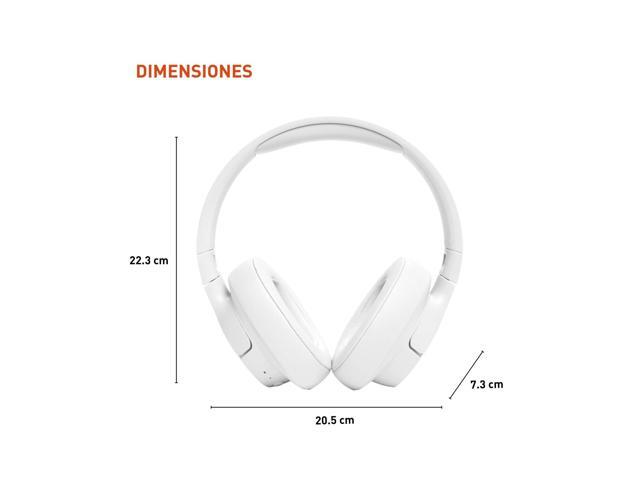 JBL - Tune 720BT Over-Ear Bluetooth Headphones - 2024 - White - image 9