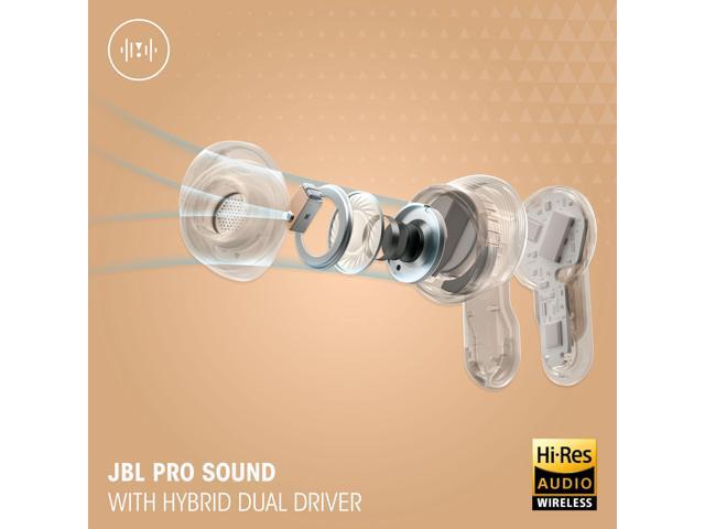 JBL - Tour Pro 3 True Wireless Noise Cancelling Earbuds - 2024 - Titanium - image 5