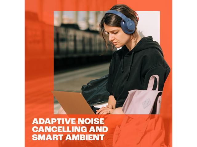 JBL - Tune 770NC Adaptive Noise Cancelling Wireless Over-Ear Headphone - 2024 - Blue - image 12