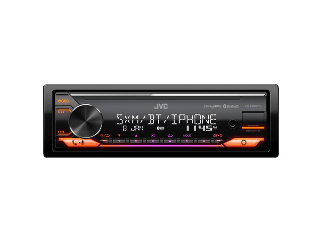 KD-X380BTS Digital Media Car Receiver Featuring Bluetooth, USB, SiriusXM, Amazon Alexa
