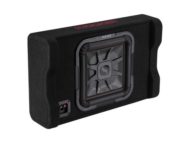 KICKER - L7T 12" 2-Ohm Down-Firing Enclsure Subwoofer - Black - image 12