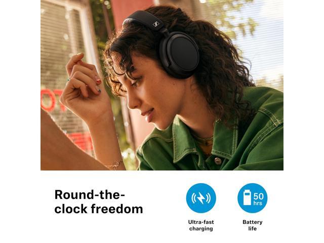 Sennheiser - ACCENTUM Plus Wireless Bluetooth Headphones, Adaptive Hybrid ANC, Smart Adaptive Features - Black - image 5