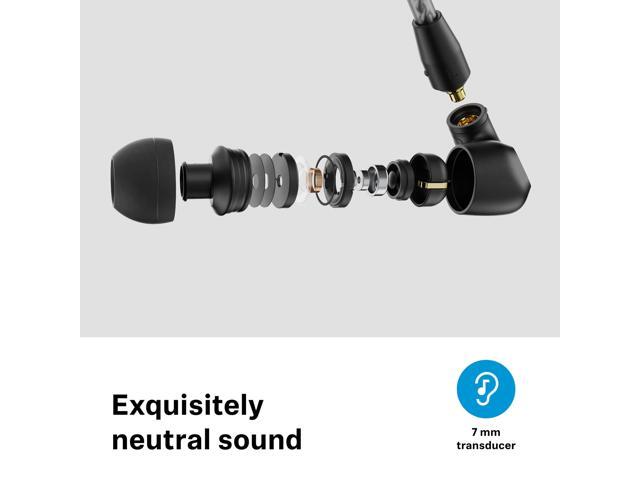 Sennheiser - IE 200 In-Ear Audiophile Headphones - Black - image 3