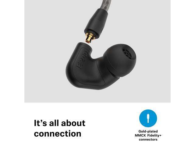 Sennheiser - IE 200 In-Ear Audiophile Headphones - Black - image 6