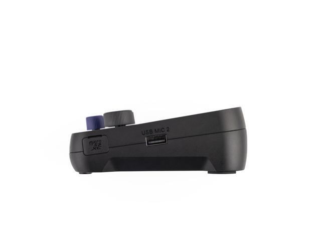 PodTrak P2 Podcast Recorder with 2 USB Mic Inputs, 2 Headphone Outputs, AI Noise Reduction, Tone & COMP Effects, Remote Guest Recording, SD Cards...