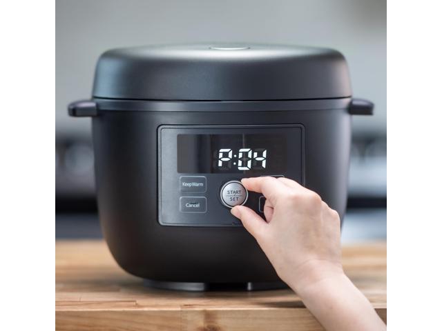 Tiger COL-A40U 2.6-Quart Compact 8-in-1 Electric Multi-Cooker with 21 Programmed Menus (Black)