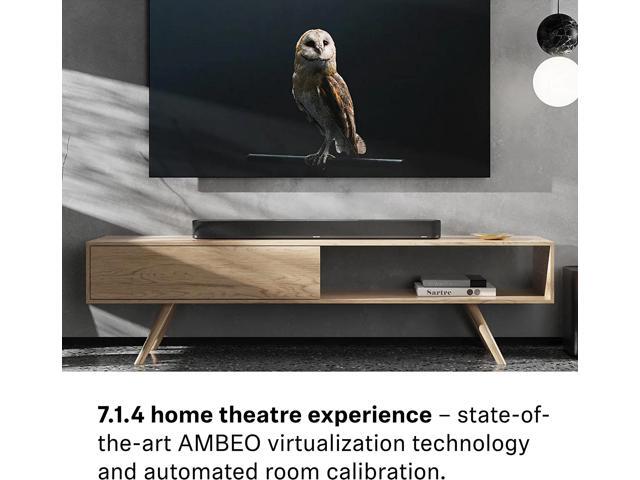 Sennheiser - AMBEO Soundbar | Plus 7.1.4 Channel Soundbar Dual Built-in Subwoofers with Advanced Streaming Connectivity - Black - image 3