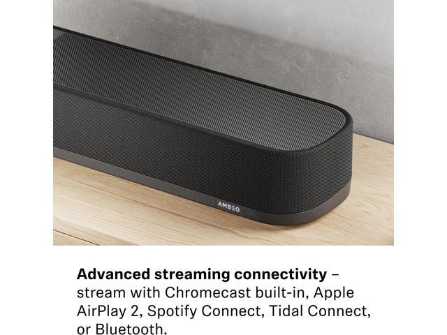 Sennheiser - AMBEO Soundbar | Plus 7.1.4 Channel Soundbar Dual Built-in Subwoofers with Advanced Streaming Connectivity - Black - image 8