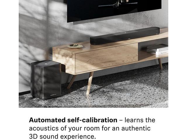 Sennheiser - AMBEO Sub 8” Subwoofer with 350W Class D Amplifier and immersive 3D Surround Sound - Black - image 6