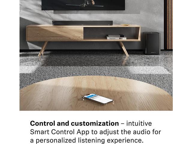 Sennheiser - AMBEO Sub 8” Subwoofer with 350W Class D Amplifier and immersive 3D Surround Sound - Black - image 7