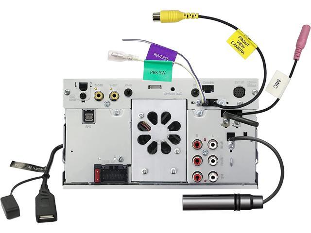 Kenwood - DMX8709S 6.8" - Android Auto & Apple CarPlay - Built-in Bluetooth - In-Dash Digital Media Receiver - Black - image 4