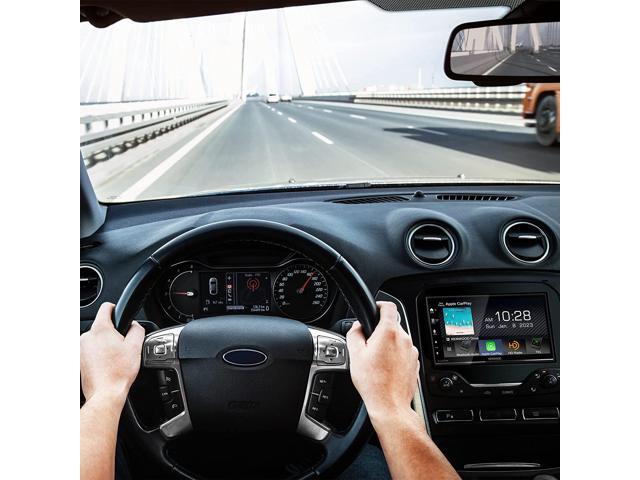 Kenwood - DMX8709S 6.8" - Android Auto & Apple CarPlay - Built-in Bluetooth - In-Dash Digital Media Receiver - Black - image 6