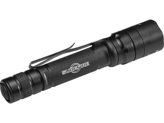 SUREFIRE EDCL2-T Black Tactical Handheld Flashlight, CR123A, 1200/5lm