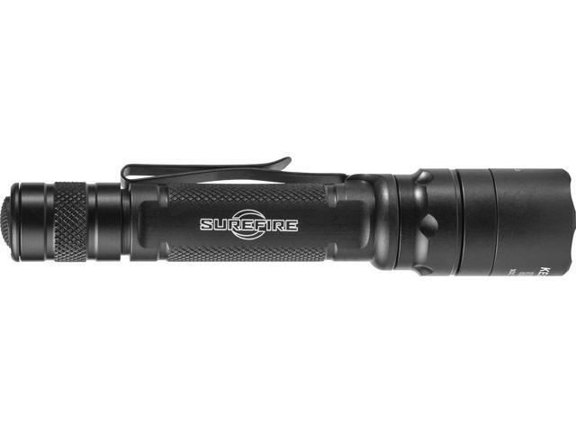 SUREFIRE EDCL2-T Black Tactical Handheld Flashlight, CR123A, 1200/5lm