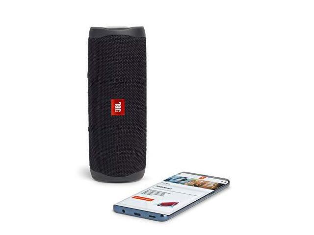 JBL - Flip 5 Portable Bluetooth Speaker - Black - image 3