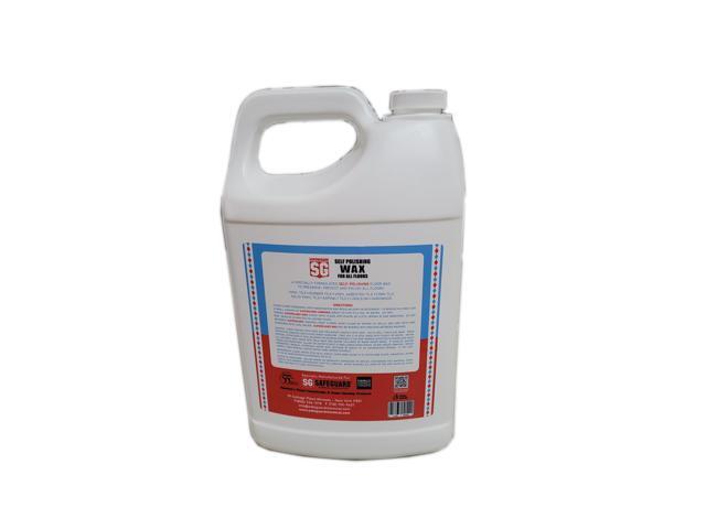 Safeguard Superguard 800, 1 Gallon 128 OZ Fluid Ounce Industrial Strength Self Polishing Floor Wax For All Floors