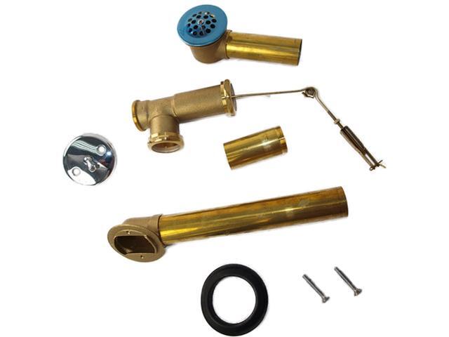 Wal Rich 1404002 1-1/2' Gerber Style Trip Waste Overflow 17GA