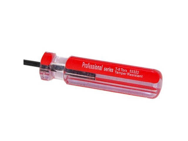 Tuff Stuff 53322 T8 Tamper Resistant Hollow Torx Screwdriver