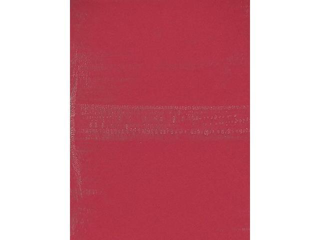 Pacon 9903 SunWorks Construction Paper Heavyweight 9 x 12 Holiday Red 50 Sheets