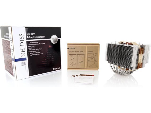 Noctua NH-D15S, Premium Dual-Tower CPU Cooler with NF-A15 PWM 140mm Fan (Brown)