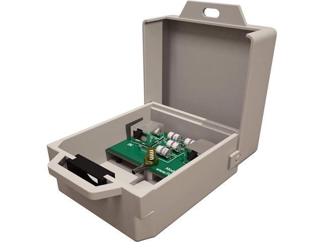 Tupavco TP303 Ethernet Surge Protector Outdoor for PoE+ Gigabit 1000Mbs - LAN Network Thunder Lightning Surge Protection Suppressor/Arrester