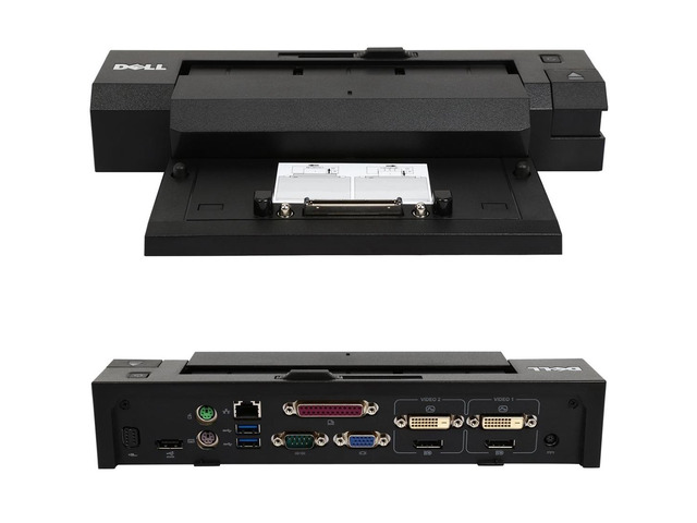 New Dell E-Port Plus II Docking Station Port Replicator W/ New 130W Adapter 331-6304
