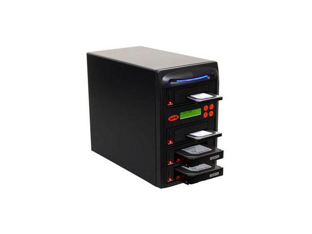 Systor 1:3 SATA Hard Drive Duplicator & Sanitizer - 9GB/Min - Copy & Erase 2.5 SDD Solid State & 3.5 HDD Disks (SYS203HS-DP) - 150MB/Sec, Dual Port.
