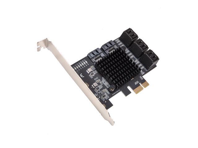 8 Port SATA III to PCIe 3.0 x1 NON-RAID Expansion Card