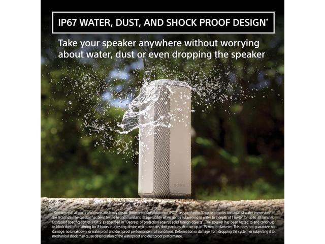 Sony SRS-XE300-GRAY Rechargeable Wireless Bluetooth Speaker (2022)