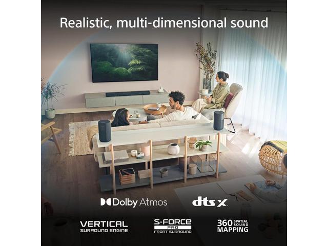 Sony - HTA3000 3.1 ch Dolby Atmos Soundbar - Black - image 4
