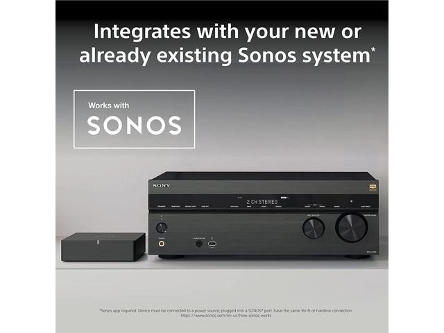 Sony - STR-AN1000 7.2 Channel Dolby Atmos & Dolby Vision 8K HDR Network A/V Receiver - Black - image 6