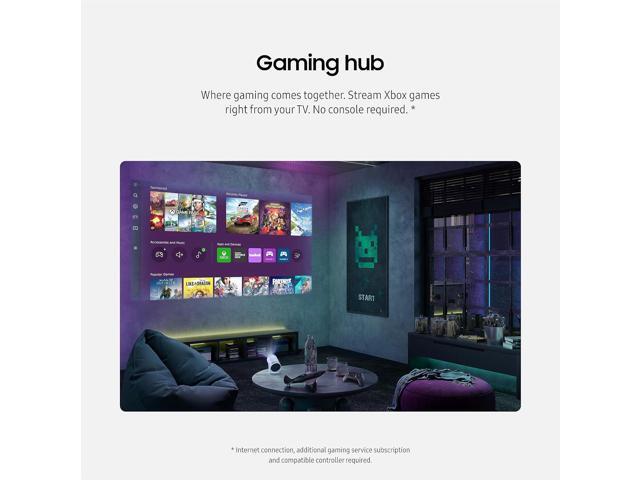 Samsung - The Freestyle 2nd Gen with Gaming Hub FHD HDR Smart Portable Projector - White - image 7