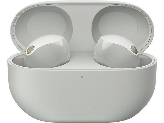 Sony WF-1000XM5-SILVER Wireless Noise Canceling High-Res Earbuds with an Additional 2 Year Coverage by Epic Protect (2023)