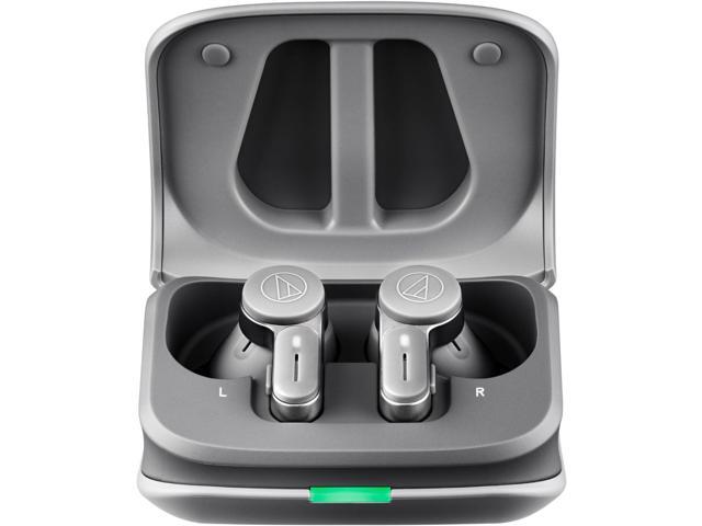 Audio Technica ATH-TWX7 Wireless Earbuds - Stone Gray
