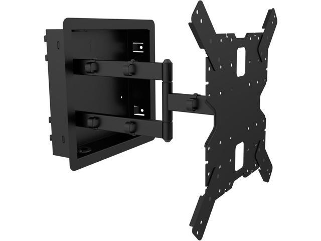 Kanto R400 Recessed in-Wall Full Motion Articulating TV Mount for 35 - 65 TVs | 300x300 VESA No Gap Flush Install | 0.3 Profile 400x400 VESA | Swivel and Tilt Capable | Cable Management Clips - image 6