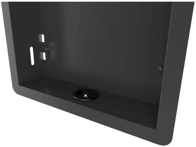 Kanto R600 Recessed in-wall Articulating TV Mount for 65 - 90 TVs | Fits Large TV Breakout Boxes & Other Gear | Accessory Plate with Space for Full Size AV Gear | Install Between 16 Studs - image 6