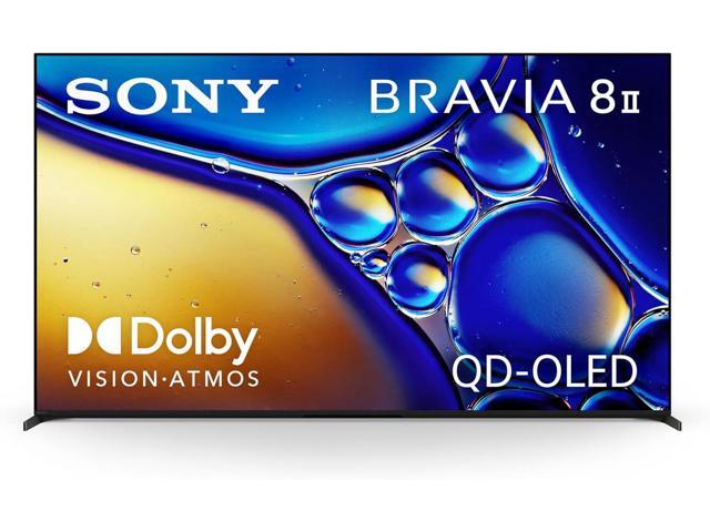 Sony K65XR80M2 65 Inch Bravia 8 QD-OLED 4K HDR Google TV with Quantum Dot and 3 Year Amber Protection Plan (2025)
