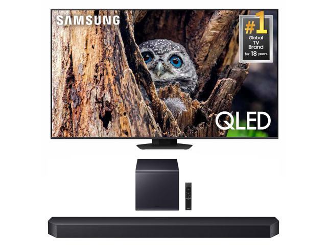 Samsung QN75Q80DDFXZA 75 Inch QLED 4K Smart TV with Direct Full Array with a Samsung HW-Q900F Q Series Soundbar 7.1.2 Ch Subwoofer (2025)