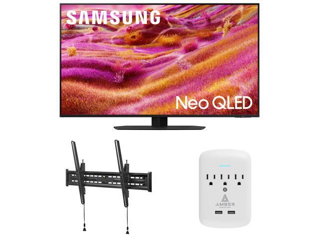 Samsung QN50QN90FAFXZA 50 Inch Neo QLED 4K QN90F Vision AI Smart TV with a Walts TV TILT-MOUNT-43-90 Large/XL Tilt Mount for 43'-98' TVs and Amber...