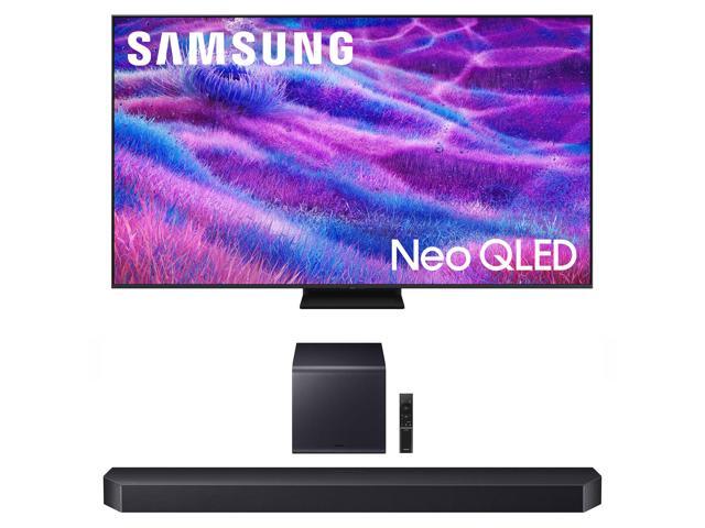 Samsung QN55QN80FAFXZA 55 Inch Neo QLED QN80F Series Supreme UHD 4K TV with a Samsung HW-Q900F Q Series Soundbar 7.1.2 Ch Subwoofer (2025)