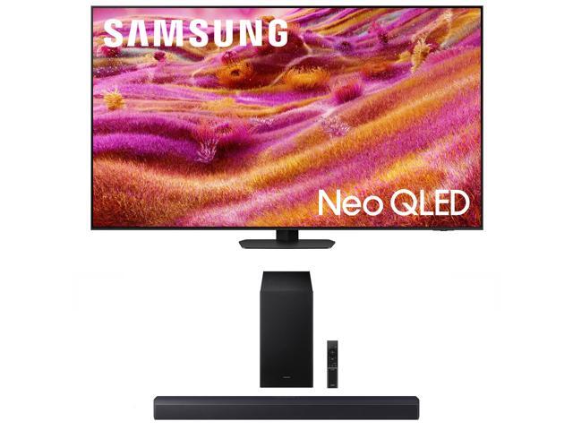 Samsung QN85QN90FAFXZA 85 Inch Neo QLED 4K QN90F Vision AI Smart TV with a Samsung HW-B550F B-Series Soundbar 2.1 Ch and Subwoofer (2025)