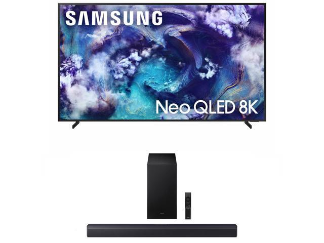 Samsung QN65QN900FFXZA 65 Inch Neo Quantum HDR 8K Pro QLED Smart TV with a Samsung HW-B550F B-Series Soundbar 2.1 Ch and Subwoofer (2025)