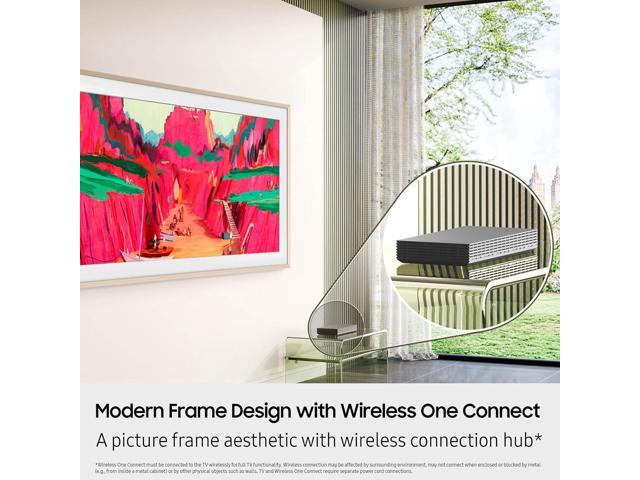 Samsung QN65LS03FWFXZA 65 Inch The Frame Wireless 4K Neo QLED TV with a Samsung HW-S801D 3.1.2Ch Soundbar and Subwoofer with Wireless Dolby Atmos...