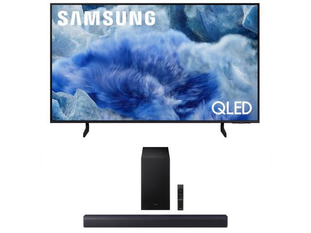 Samsung QN50Q8FAAFXZA 50 Inch Class QLED Q8F 4K Vision AI Smart TV with a Samsung HW-B550F B-Series Soundbar 2.1 Ch and Subwoofer (2025)