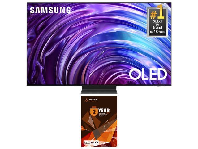 Samsung QN77S95DDFXZA 77 Inch OLED 4K Smart TV with Dolby Atmos and 2 Year Amber Protection Plan (2024)